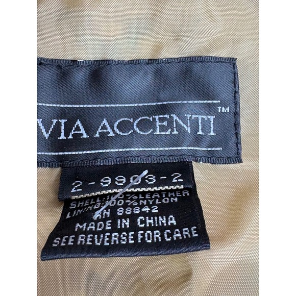 NWT Vintage Via Accenti Suede Fringe Jacket Women's 1X/2X Southwest Boho Western - Picture 15 of 16